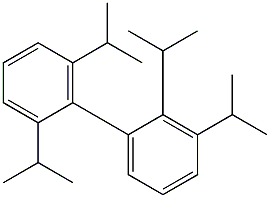 2,3,2',6'-Tetraisopropyl-1,1'-biphenyl Struktur