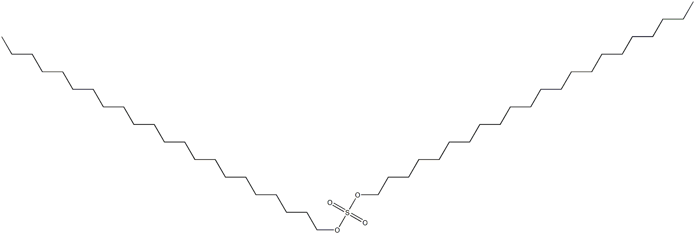 Sulfuric acid didocosyl ester Struktur