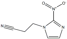 3-(2-Nitro-1H-imidazol-1-yl)propanenitrile Struktur