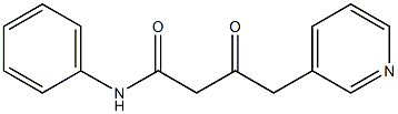 BETA-OXO-N-PHENYL-3-PYRIDINEBUTANAMIDE Struktur