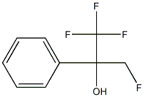 1,1,1,3-Tetrafluoro-2-phenylpropan-2-ol Struktur