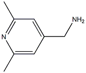 4-Aminomethyl-2,6-dimethylpyridine Struktur