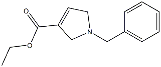 1-Benzyl-2,5-dihydro-1H-pyrrole-3-carboxylicacidethylester Struktur