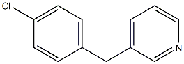 3-(4-Chloro-benzyl)-pyridin Struktur