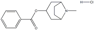 Tropine benzylate HCl Struktur