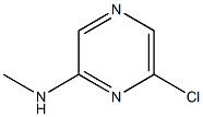 6-Chloro-N-methyl-2-pyrazinamine Struktur