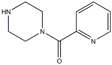 1-Piperazinyl(2-pyridinyl)methanone Struktur