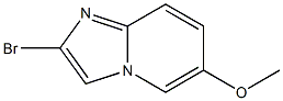 2-Bromo-6-methoxyimidazo[1,2-a]pyridine Struktur