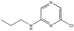 6-Chloro-N-propyl-2-pyrazinamine Struktur