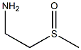 2-(methylsulfinyl)ethanamine Struktur