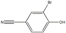 3-Bromo-4-hydroxybenzonitrile Struktur