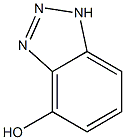 4-Hydroxy-1H-benzotriazole Struktur