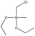 (Chloromethyl)methyldiethoxysilane Struktur