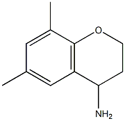 6,8-dimethylchroman-4-amine Struktur