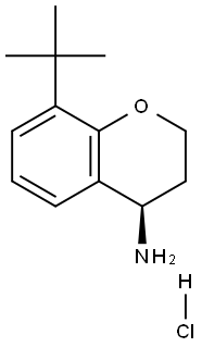 (R)-8-tert-butylchroman-4-amine hydrochloride Struktur