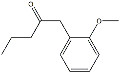 Methoxy-phenyl pentanone Struktur