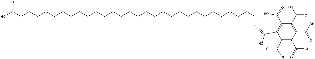 Triacontanoic acid (Mellisic acid) Struktur