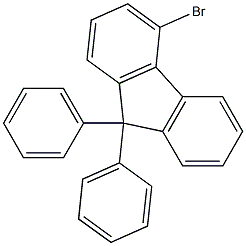 4-BroMo-9,9-diphenyl fluorene Struktur