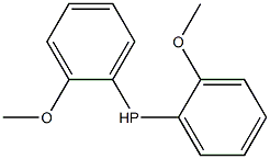 Bis(2-methoxyphenyl)phosphine, 98+% Struktur