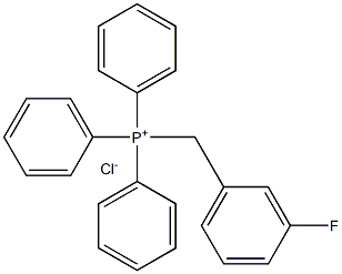 (3-Fluorobenzyl)(trisphenyl)phosphonium chloride Struktur