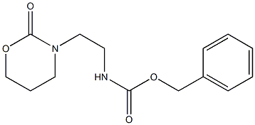 benzyl 2-(2-oxo-1,3-oxazinan-3-yl)ethylcarbaMate Struktur