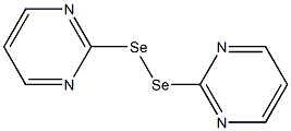 Dipyrimidin-2-yl diselenide Struktur