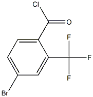 2 - trifluoromethyl-4 - bromobenzoyl chloride Struktur