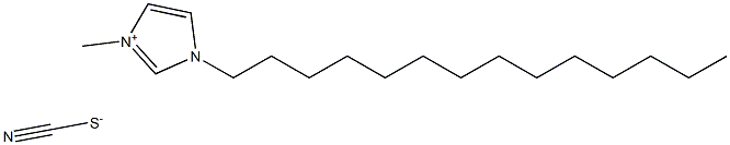 1-Tetradecyl-3-MethylImidazolium Thiocyanate Struktur