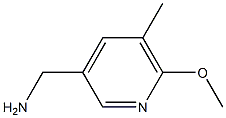 (6-Methoxy-5-methyl-pyridin-3-yl)-methyl-amine Struktur