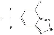 4-Chloro-6-trifluoromethyl-2H-benzotriazole Struktur