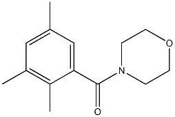 Morpholino(2,3,5-trimethylphenyl)methanone Struktur