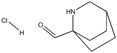 2-Azabicyclo[2.2.2]octane-1-methal hydrochloride Struktur