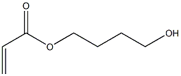 4-HYDROXYBUTYL ACRYLATE (STABILIZED WITH MEHQ) 4-Hydroxybutyl acrylate (with stabilizer MEHQ) Struktur