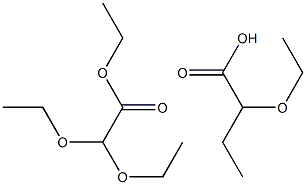 ETHYL DIETHOXYACETATE Ethyl Ethoxyacetate Struktur