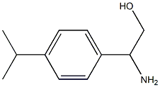 2-AMINO-2-(4-ISOPROPYLPHENYL)ETHANOL Struktur