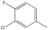 3-CHLORO-4-FLUOROTOLUENE Struktur