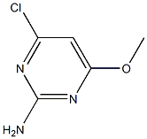 2-Amino-4-chloro-6-methoxypyrimidine Struktur