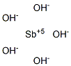 Antimony(V) hydroxide Struktur