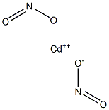 Cadmium nitrite Struktur