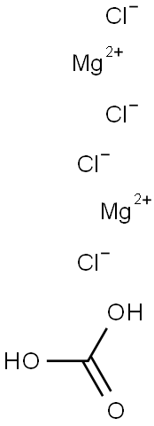 Di(magnesium chloride) carbonate Struktur