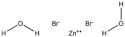 Zinc bromide dihydrate Struktur