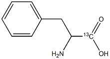 DL-Phenylalanine-1-13C Struktur