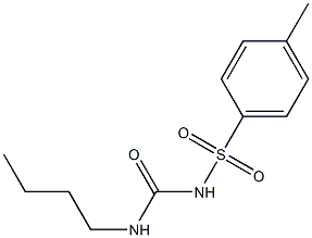 Tolbutamide (unlabeled) Struktur