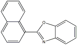 Benzooxazolyl naphthalene fluorescent whitening agent Struktur