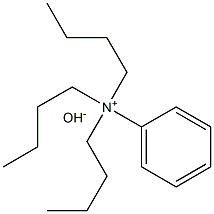 Phenyl tributyl ammonium hydroxide Struktur