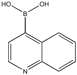 4-quinolinyl boronic acid Struktur