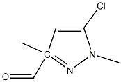 -5-chloro-1,3-dimethyl-pyrazol-aldehyde Struktur