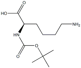 BOC-D- lysine Struktur