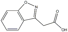 1,2-benzisoxazole-3-acetic acid Struktur