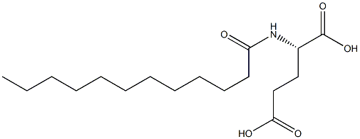 N-LAUROYL-L-GLUTAMIC ACID Struktur